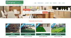 Desktop Screenshot of changingstreets.com
